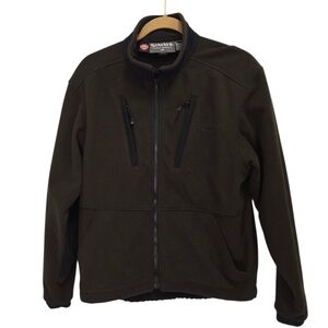 Simms Windstopper Mens Brown Fleece Jacket Size Small